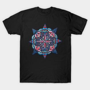 Firework Mandala T-Shirt